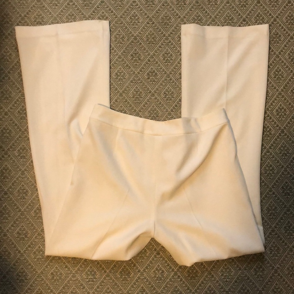 Anne Klein white bootcut work pant! Never worn!